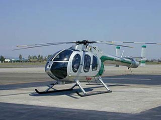 В Кемеровской области обнаружен разбившийся вертолет иностранного производства МД-600