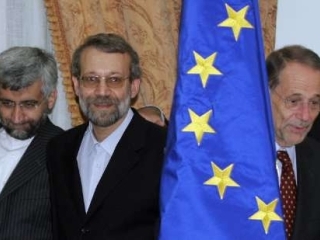Бывший экс-секретарь ВСНБ Али Лариджани принял участие в очередном раунде переговоров по ядерной проблеме Ирана с верховным представителем ЕС по внешней политике и безопасности Хавьером Соланой