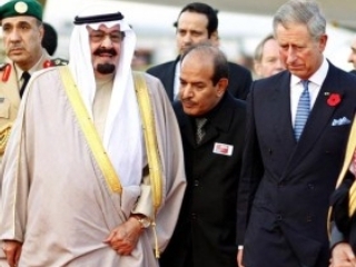Король Саудовской Аравии Абдалла впервые за последние 20 лет посетил Великобританию