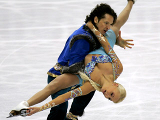 Оксана Домнина и Максим Шабалин в произвольном танце заняли только третье место, а по итогам всего турнира опустились на вторую позицию