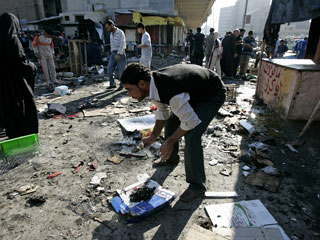 Террорист-смертник осуществил взрыв в центре Багдада, погибли девять человек, ранены 30