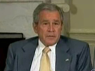 Буш призвал российские власти отпустить задержанных на "маршах несогласных"