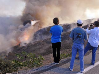 53 дорогостоящие виллы сгорели в результате разгула огненной стихии в городе голливудских знаменитостей Малибу в Калифорнии