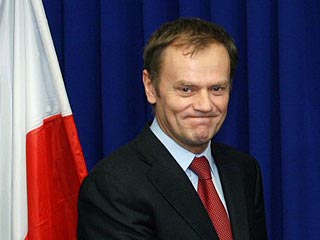 Новый премьер Дональд Туск может посетить Россию в начале 2008 года