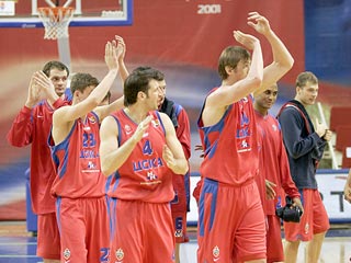 ЦСКА добился седьмой победы в баскетбольной Евролиги