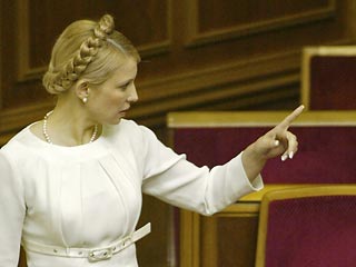 В парламенте Украины загорелась система для голосования "Рада", которую БЮТ обвинил в срыве избрания премьером Тимошенко 