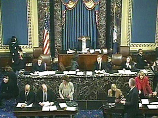Новый американский бюджет был принят сенатом подавляющим большинством голосов: за него проголосовали 76 сенаторов, против - всего 17