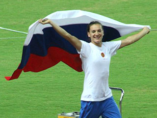 Елена Исинбаева отказалась нести российский флаг на Олимпиаде 