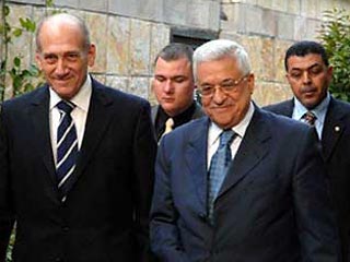 В Иерусалиме начались первые после Аннаполиса переговоры премьера Израиля Ольмерта и главы ПНА Аббаса
