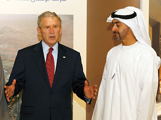 Джордж Буш в Дубае вновь заверил арабских союзников в своей поддержке