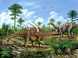 У ученых появилась новая гипотеза - динозавров, не имеющих иммунитета, сразили эпидемии. Виновники тому - разносчики инфекций - клещи, нематоды, жалящие мухи и прочие гады