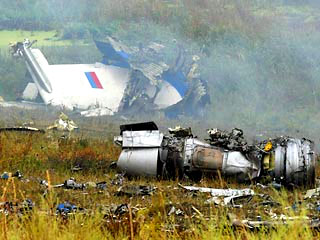 В Петербурге после проведения дополнительных следственных действий закрыто дело, возбужденное по факту крушения пассажирского самолета Ту-154 "Пулковских авиалиний" под Донецком в августе 2006 года