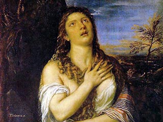 Знаменитая "Кающаяся Магдалина" кисти гения эпохи Возрождения Тициано Вечеллио, известного как Тициан, продана на аукционе Sotheby's в Нью-Йорке за 4 млн 521 тысячу долларов