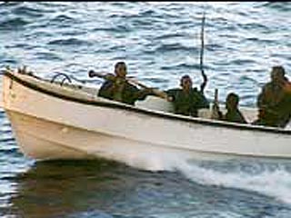 У берегов Сомали пираты захватили иностранное судно 