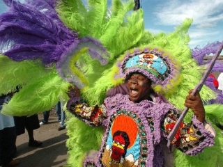 В городе Новый Орлеан (штат Луизиана, США) стартовал сезон карнавалов, посвященный празднованию "католической масленицы": Марди-Гра