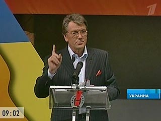 Президенту Украины Виктору Ющенко не дали выступить с посланием в Раде. Он выступит в другой день, но когда - пока неясно.