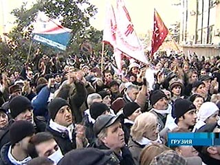 Объединенная оппозиция Грузии внесла в пятницу в мэрию заявку на проведение акции протеста перед зданием парламента в центре Тбилиси с 15 по 25 февраля