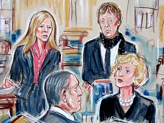 Хизер Миллс выступила на судебных слушаниях по делу о разводе с Полом Маккартни. Бывшая модель заявила, что брак с экс-"битлом" разрушил ее жизнь, сделав ее объектом всеобщей ненависти