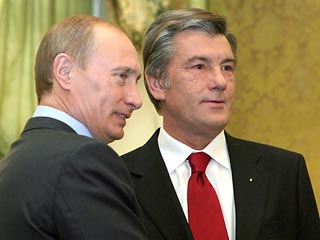 В Кремле во вторник прошли переговоры президентов России и Украины Владимира Путина и Виктора Ющенко