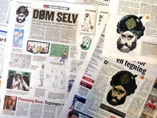 Датские газеты в среду вновь поместили на своих страницах карикатуру на пророка Мухаммеда