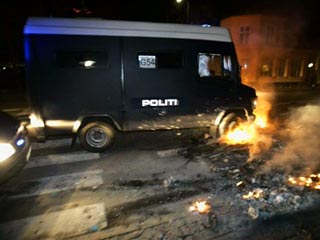 В датской столице арестованы 17 человек за организацию беспорядков