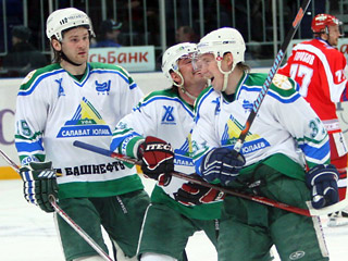 "Салават Юлаев" досрочно выиграл регулярный чемпионат хоккейной суперлиги