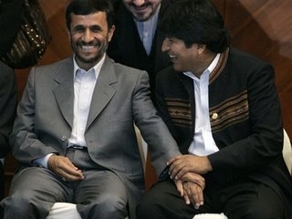 Вскоре Боливию посетил президент Ирана Махмуд Ахмадинежад, в ходе визита которого был подписан ряд соглашений в различных областях