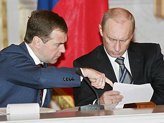 Действующий и будущий президент России поделили места работы и отдыха