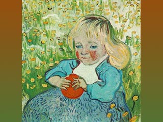 Картина Ван Гога "Ребенок с апельсином" выставлена на европейской ярмарке в Маастрихте за $30 млн