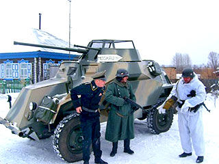 Соревнование джипов и танков на проходимость смогут наблюдать 16 марта жители села Большой Оеш Колыванского района Новосибирской области