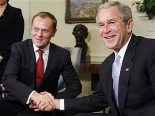 Премьер Польши договорился с Бушем о дополнительных гарантиях в обмен на ПРО
