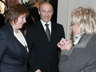 Приезд Путина в "Современник" стал сюрпризом для всех, включая худрука театра Галину Волчек