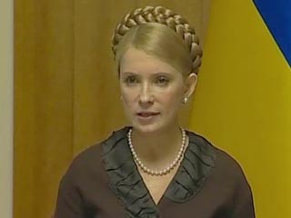 Премьер-министр Украины Юлия Тимошенко намекнула на связь цены на российский газ для Украины и стоимости аренды базы Черноморского флота России в Крыму