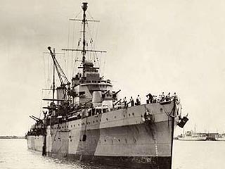 У берегов Австралии найден крейсер, пропавший в годы Второй мировой войны