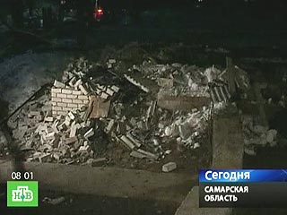 В Самарской области возбуждено уголовное дело по факту обрушения на детей заброшенного гаража