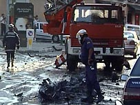 На севере Испании у полицейского участка взорван автомобиль