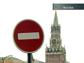 В центре Москвы в воскресенье в связи с проведением массовых мероприятий будет ограничено движение автотранспорта