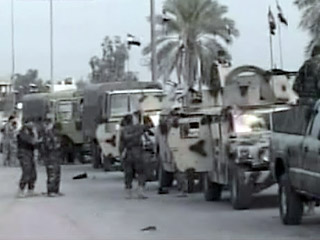 В иракском городе Басра вспыхнули ожесточенные бои между иракскими войсками и отрядами "армии Махди"