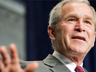 Буш назвал себя и Путина "старыми боевыми конями", покидающими свои посты