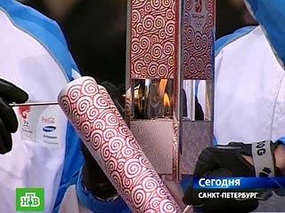 В Петербурге в субботу начался очередной этап эстафеты Олимпийского огня