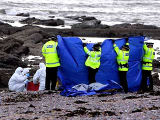Британские полицейские арестовали двух мужчин, подозреваемых в убийстве и расчленении женщины-гастарбайтера, чью голову нашли 1 апреля на шотландском побережье