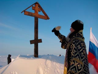 Богослужение в Арктике возглавил архиепископ Петропавловский и Камчатский Игнатий