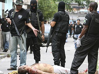 В Бразилии в ходе полицейской операции по борьбе с преступностью убиты 9 человек 