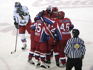 Сборная России по хоккею впервые выиграла все этапы Евротура
