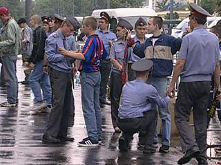 Манежная площадь Москвы взята под усиленную охрану