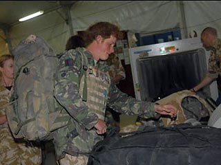 Британский принц Гарри получит медаль за службу в Афганистане