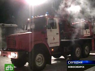 Общежитие Сибирского государственного университета телекоммуникаций и информации (СибГУТИ) горело в Новосибирске в ночь на вторник, пострадавших нет