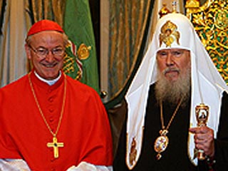 Патриарх Алексий II встретился с архиепископом Зальцбурга Алоизом Котгассером