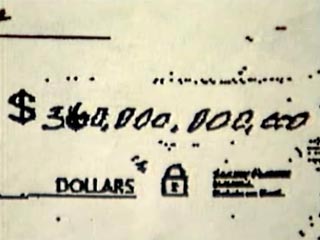 Увидев у молодого человека именной чек на столь крупную сумму, кассиры в банке Fort Worth, заподозрили, что 10 нулей были просто дописаны