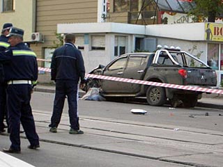 На Украине в Харькове джип насмерть сбил на остановке шестерых человек